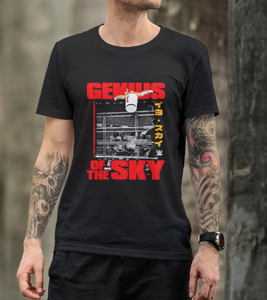 Genius Of The Sky WWE Cage Match T-Shirt