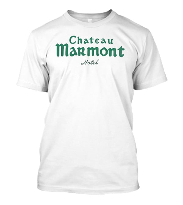 Chateau Marmont Hotel Iconic Vintage Style Motel Sign T-Shirt