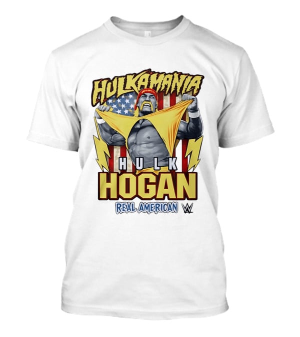 Hulkamania Hulk Hogan Real American WWE Legend T-Shirt