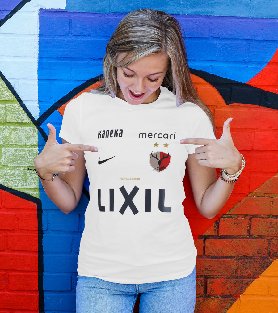 Kashima Antlers Kaneka Mercari LIXIL Nike Football Dream T-Shirt
