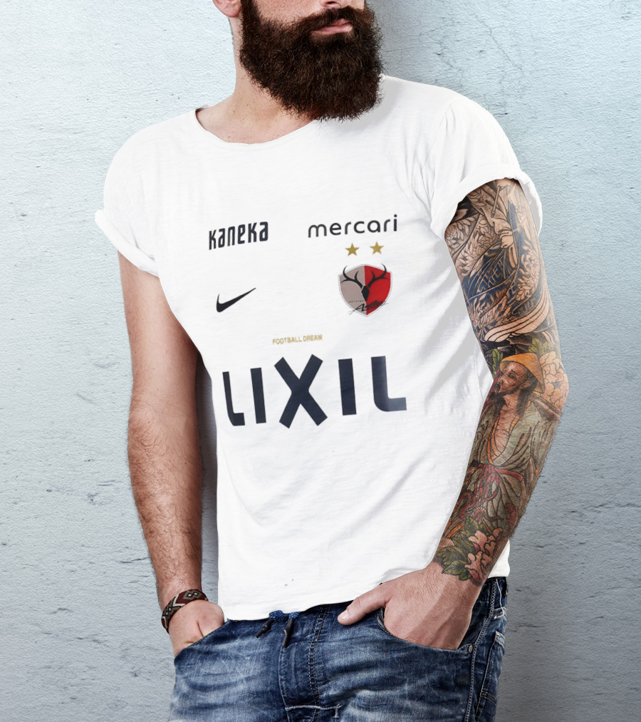 Kashima Antlers Kaneka Mercari LIXIL Nike Football Dream T-Shirt