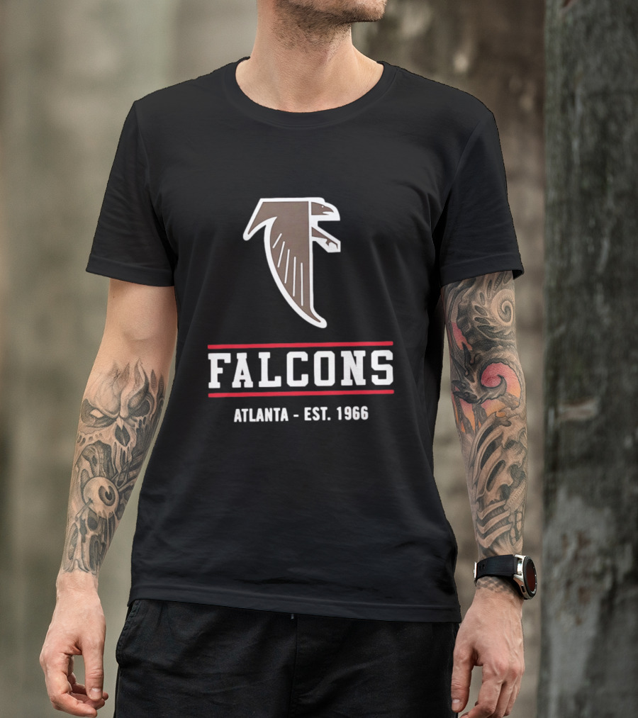 Atlanta Falcons Est 1966 Vintage Football T-Shirt