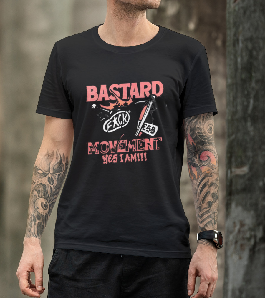 Bastard Movement EXCH Skeleton Car 333 T-Shirt