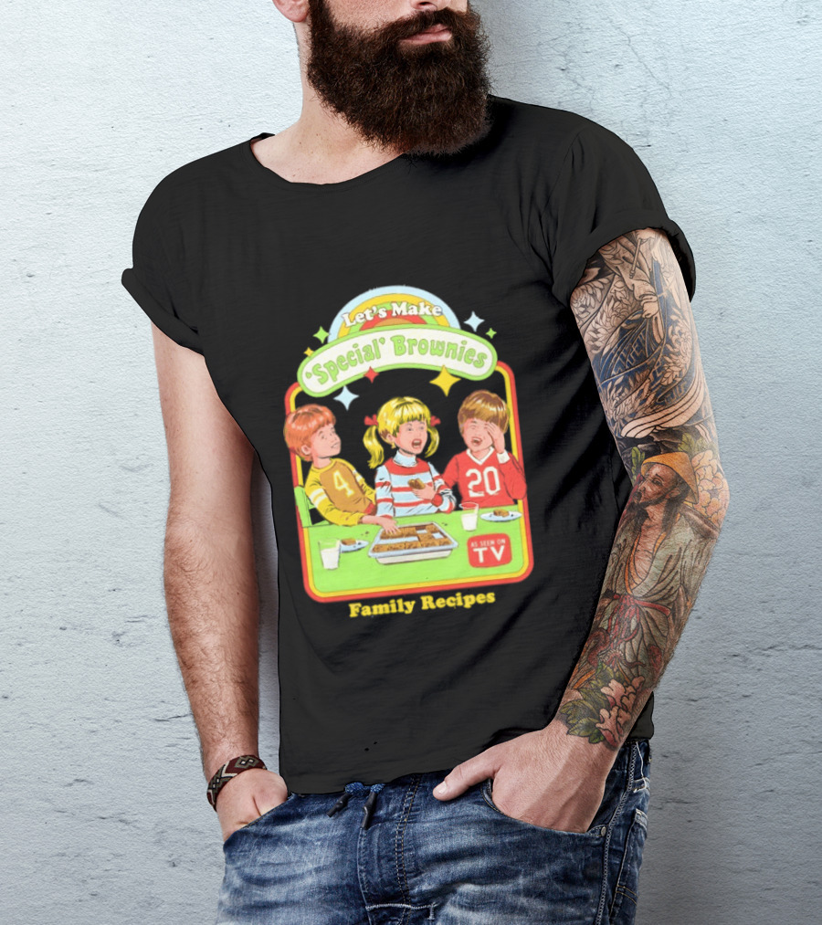 Let's Make Special Brownies As Seen On TV Family Recipes T-Shirt