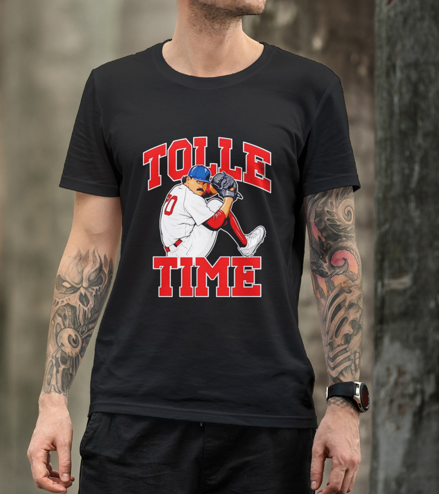 Tolle Time Payton Tolle Boston Red Sox Pitching Baseball T-Shirt