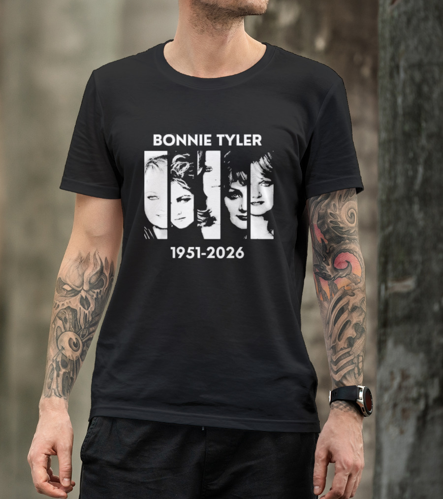 Bonnie Tyler 1951 2026 In Loving Memory T-Shirt