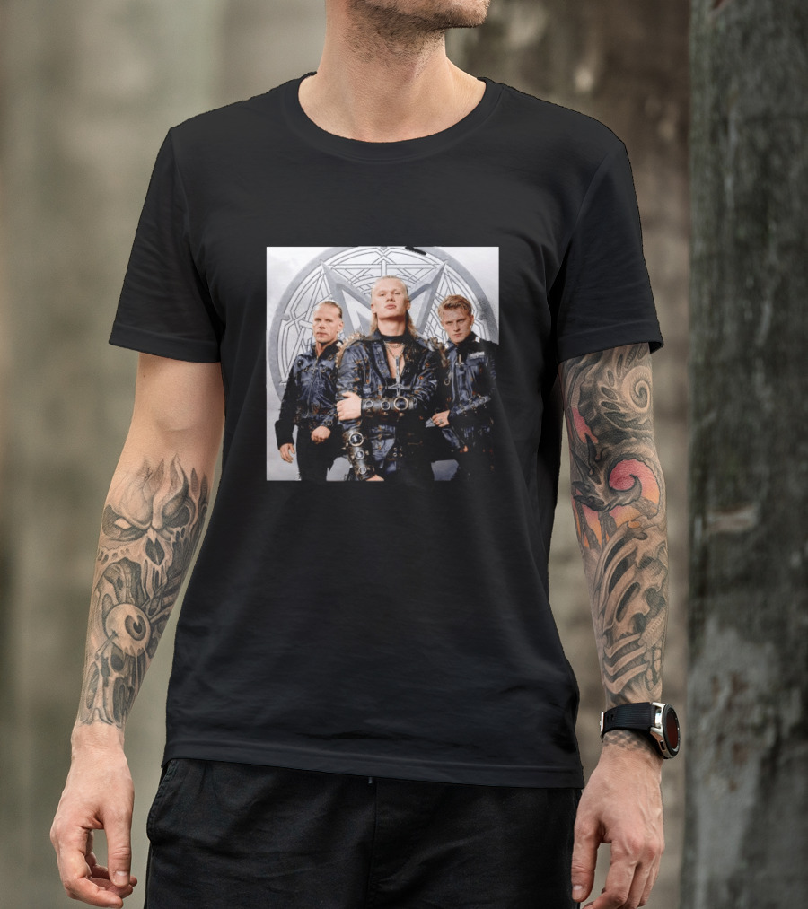 Erling Haaland X Dimmu Borgir Symphonic Black Metal Collaboration T-Shirt