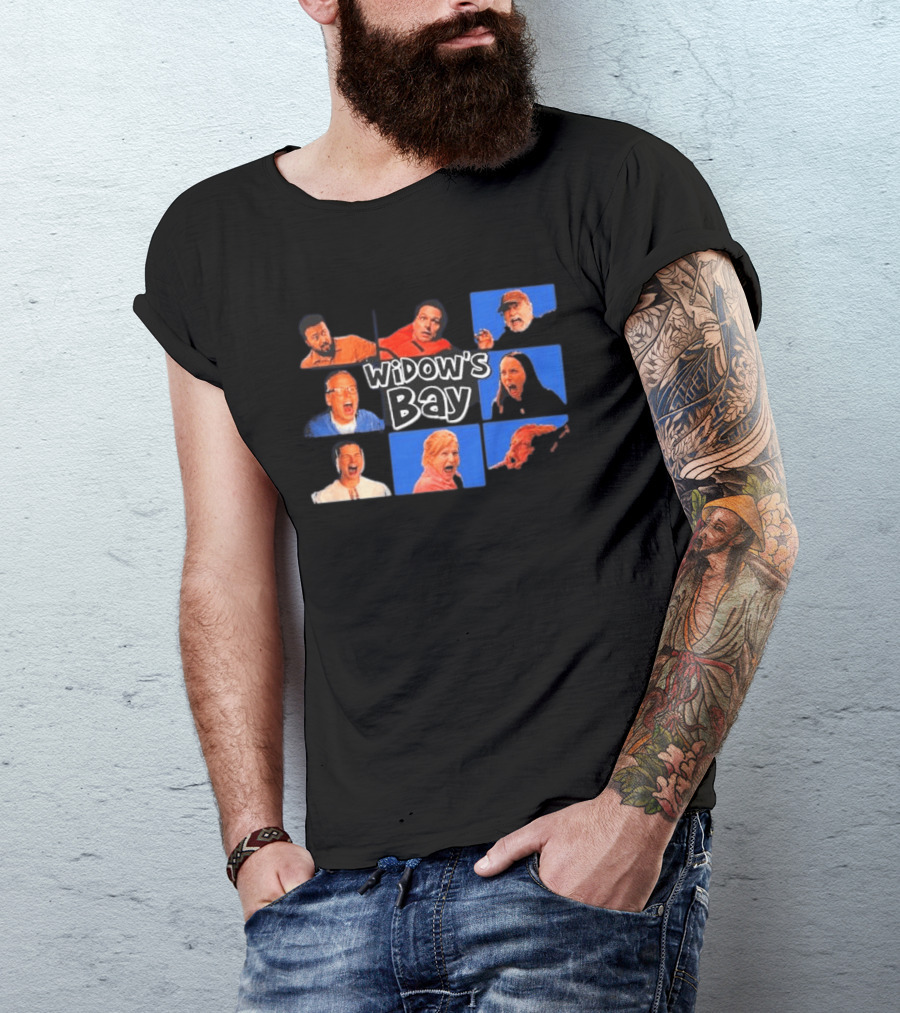 Widow's Bay Collage With Diverse Expressions T-Shirt