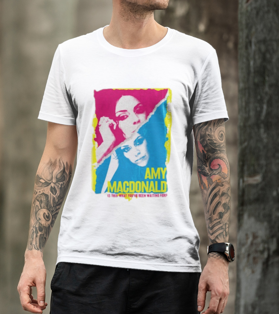 Amy Macdonald Is This What You've Been Waiting For Vintage Style Image T-Shirt