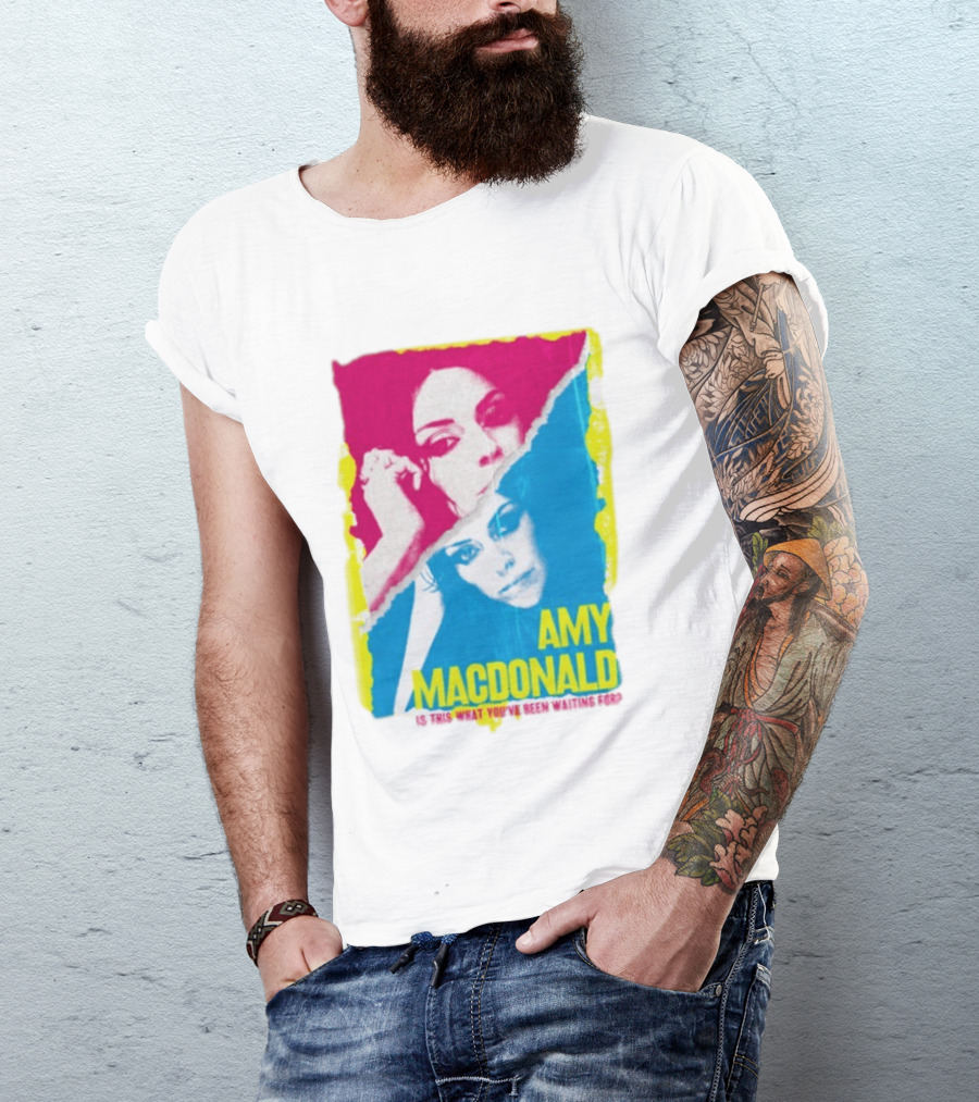 Amy Macdonald Is This What You've Been Waiting For Vintage Style Image T-Shirt