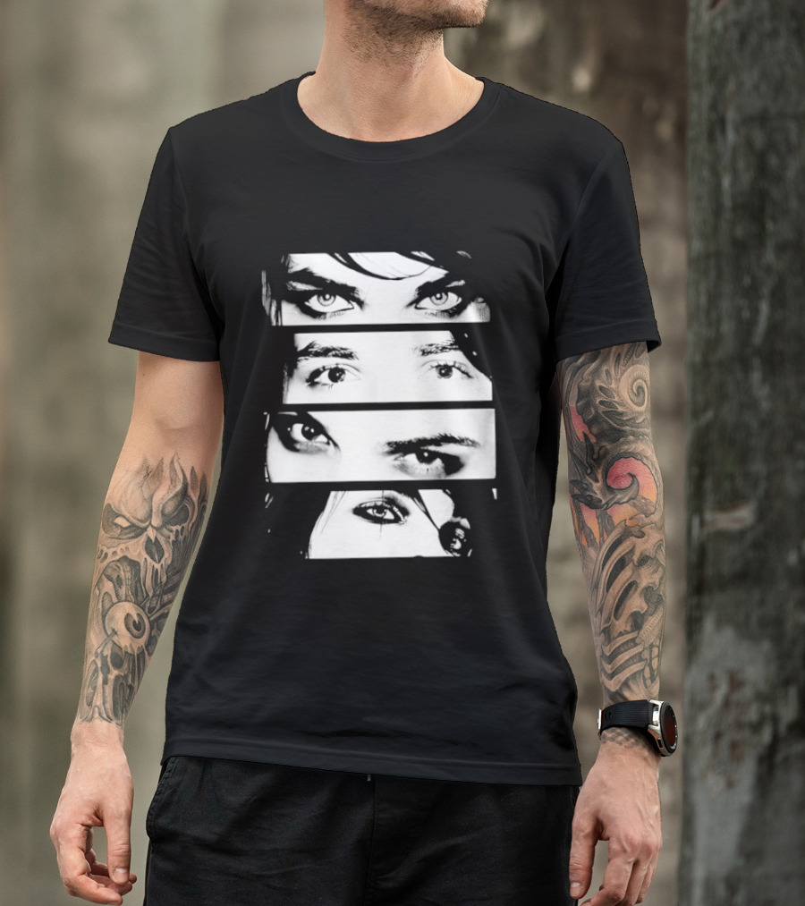 Gerard Way Eyes My Chemical Romance Emo Band Fan T-Shirt