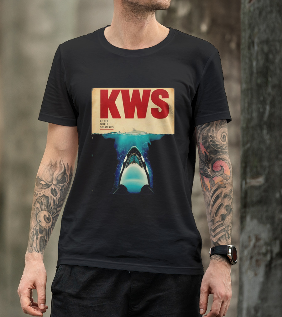 KWS Killer Whale Strategies Orca Shark Ocean T-Shirt