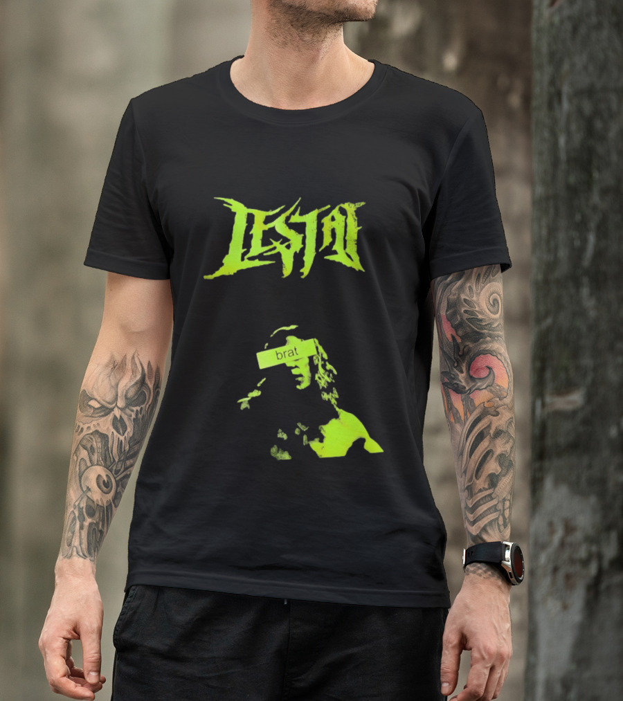 Lestat Brat Neon Green Interview With The Vampire Gothic T-Shirt
