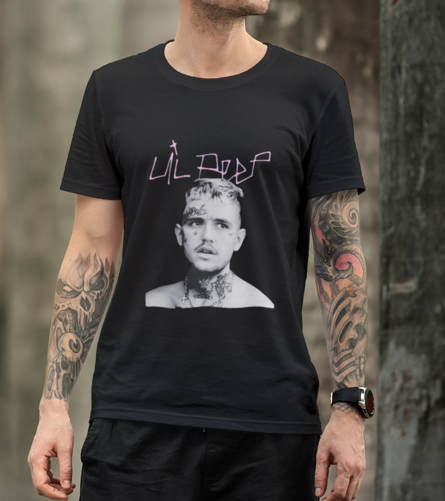 Lil Peep Gustav Elijah Åhr Emo Rap Tattoo T-Shirt