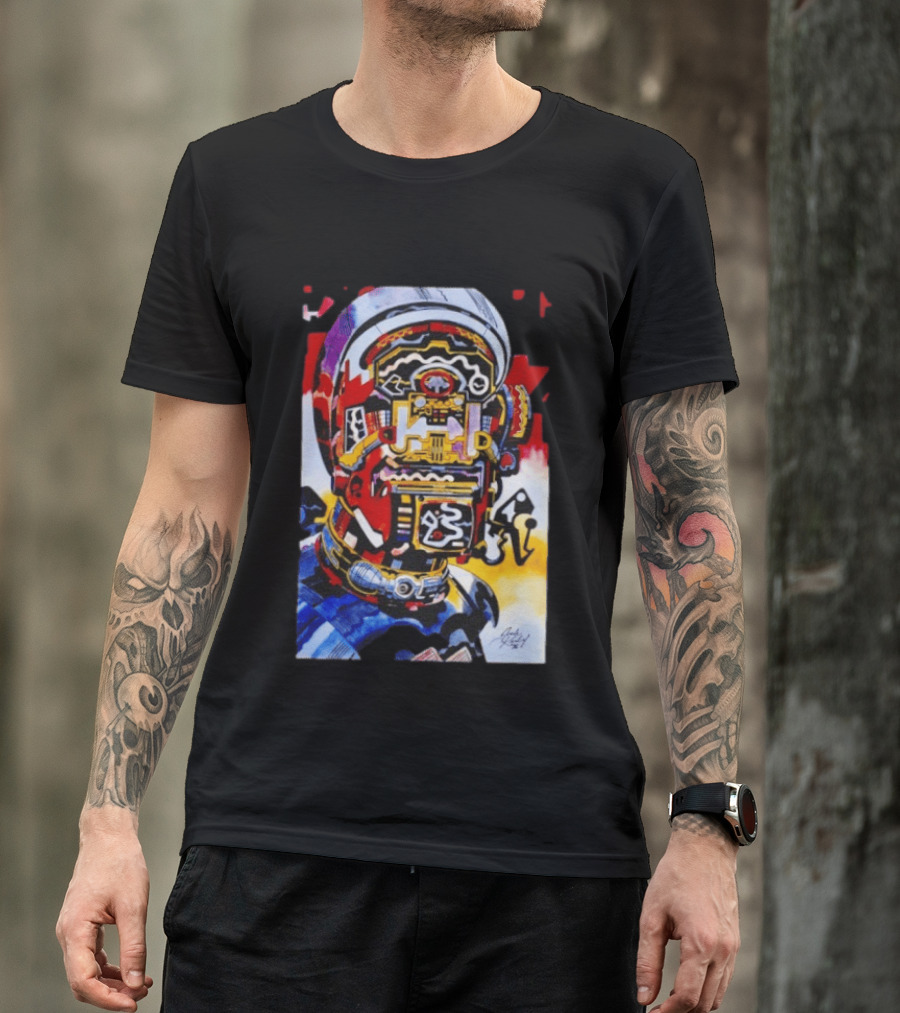 Jack Kirby Galactic Sci Fi Robot T-Shirt