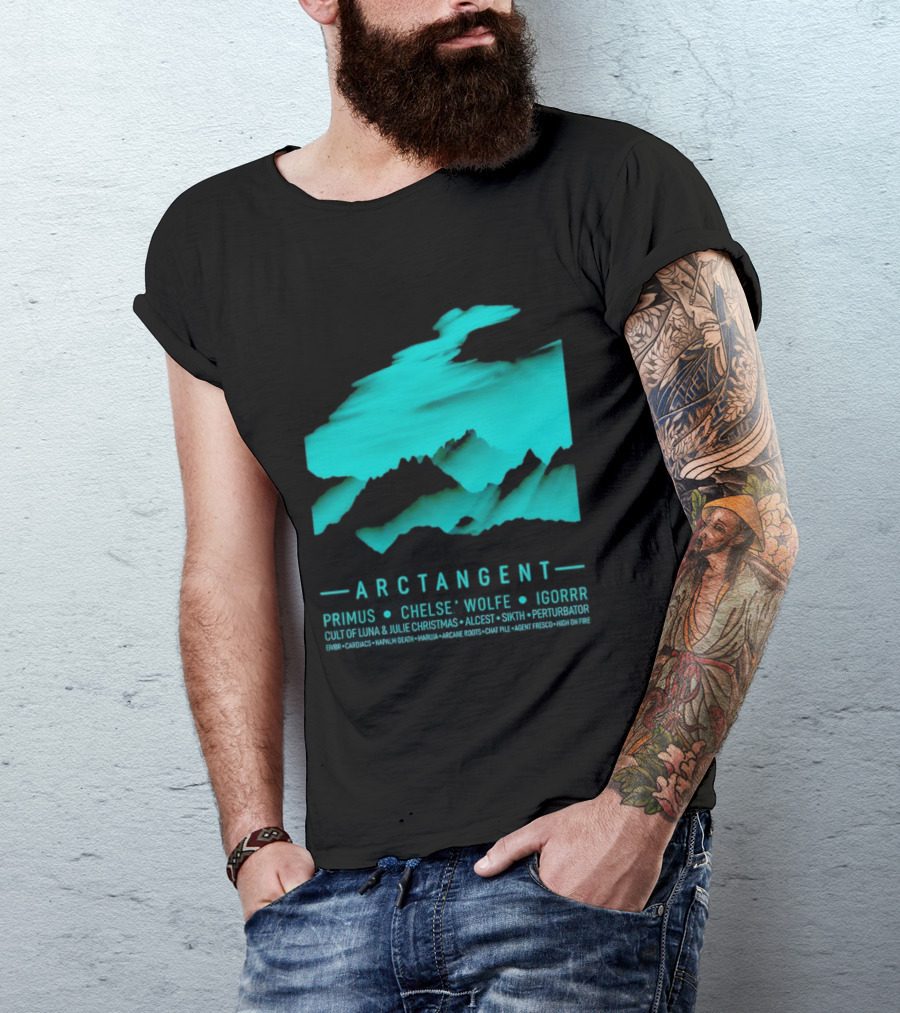 Arctangent Festival Mountains Lineup Primus Chelsea Wolfe Igorr Cult Of Luna Alcest Sikth T-Shirt