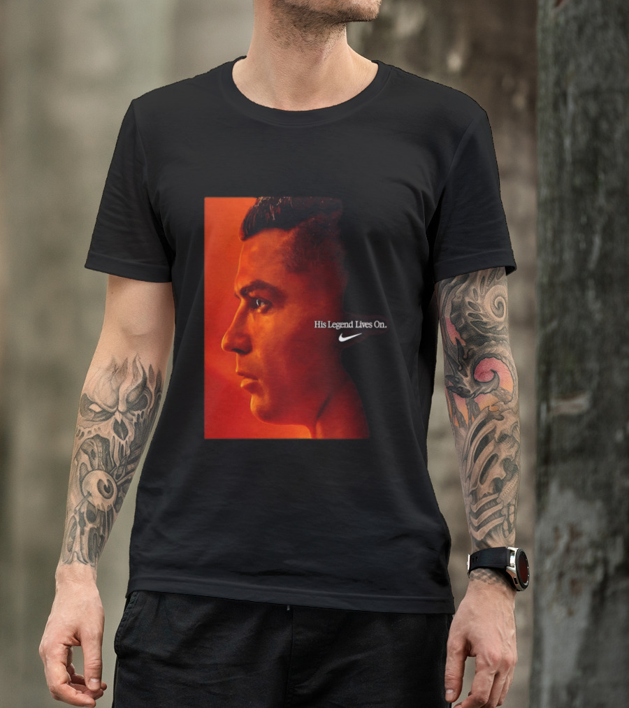 Cristiano Ronaldo His Legend Lives On Nike T-Shirt