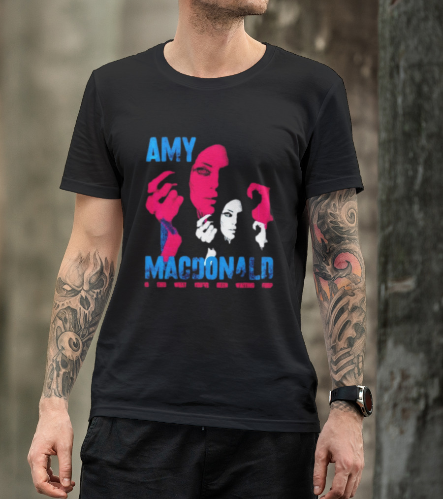 Amy Macdonald Is This What You've Been Waiting For Face T-Shirt