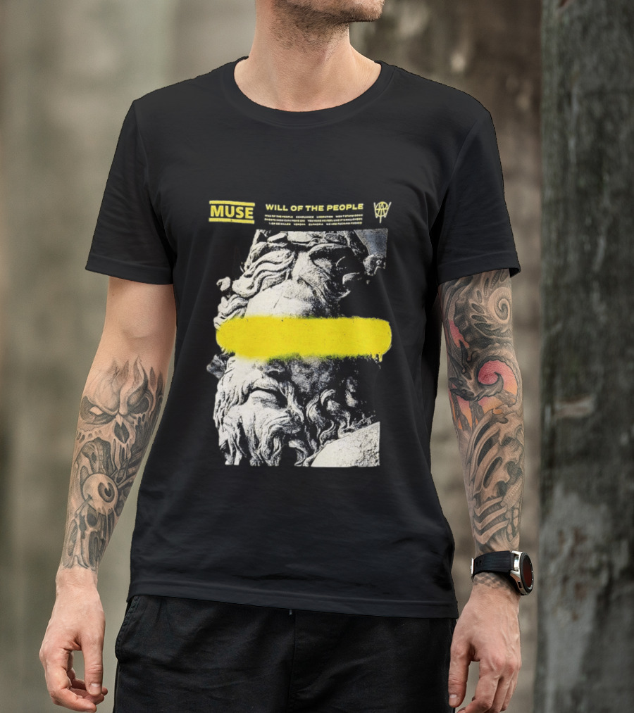 Muse Will Of The People Compliance Obedience Submission Defiance . T-Shirt