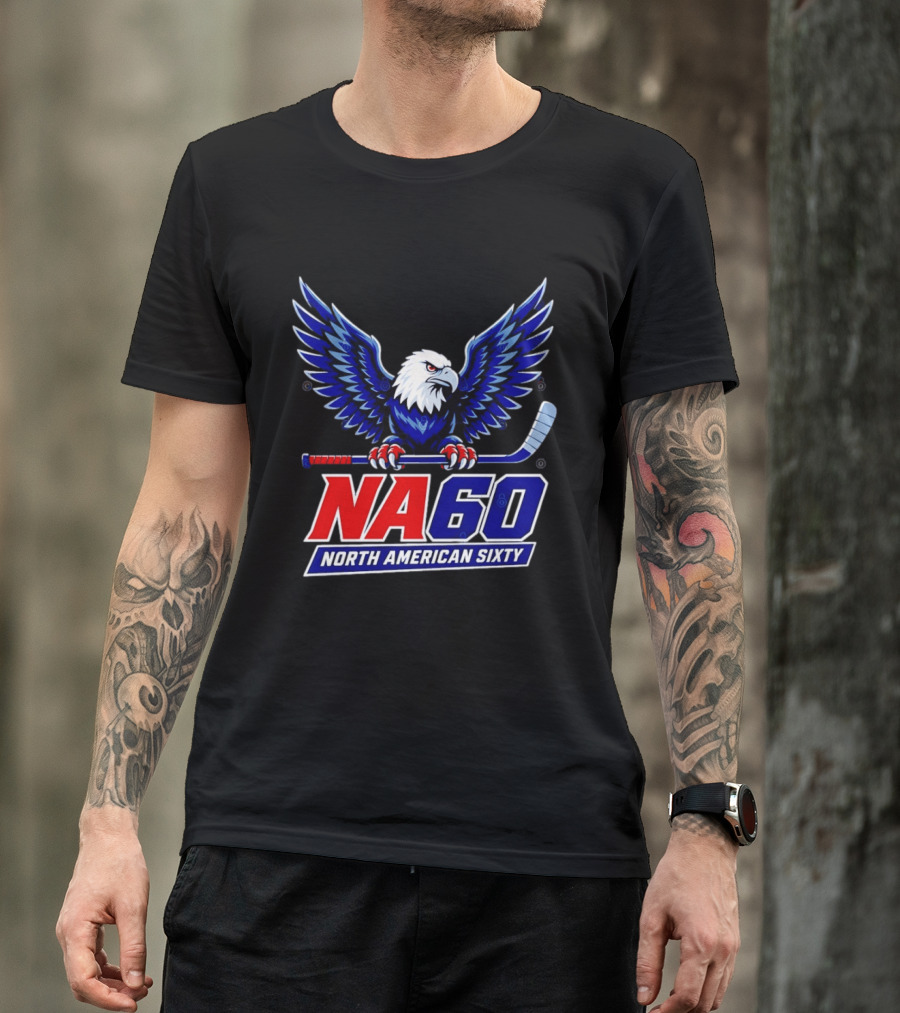 NA 60 North American Sixty Eagle Hockey T-Shirt