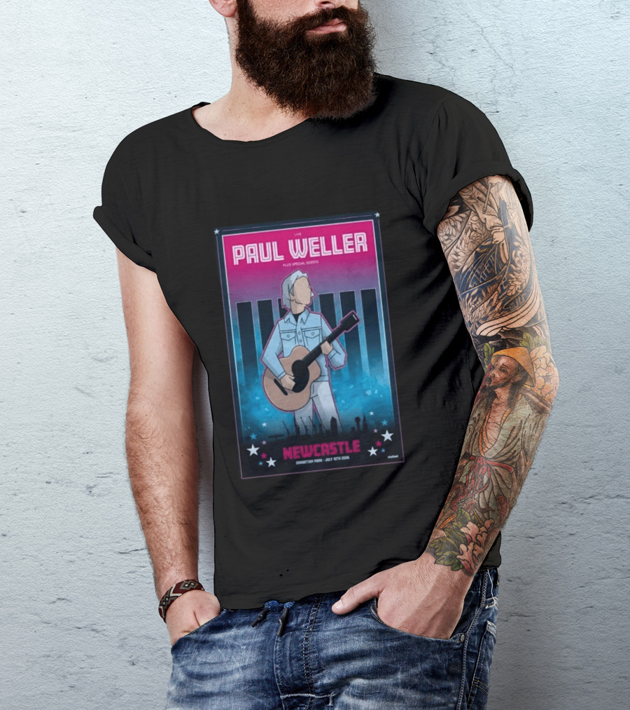Paul Weller Live Newcastle Exhibition Park July 10 2026 Plus Special Guests T-Shirt