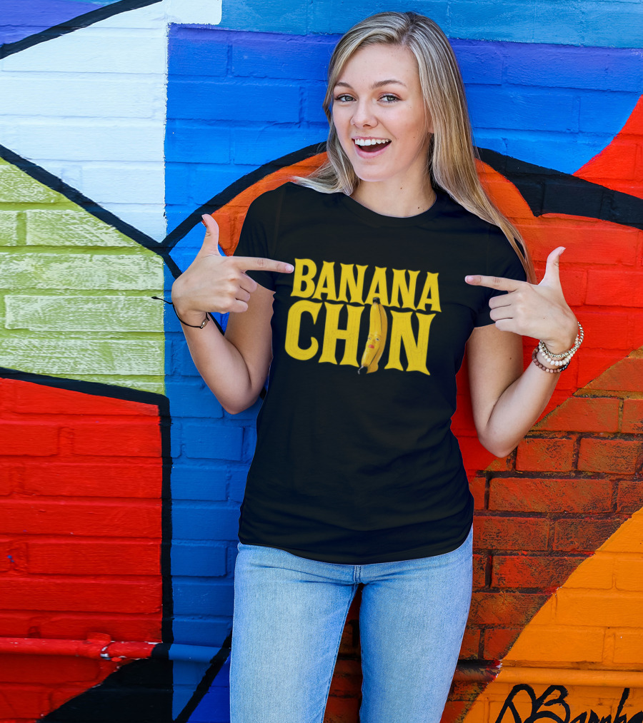 Banana Chin MMA Sandipantsmma Surreal Face T-Shirt