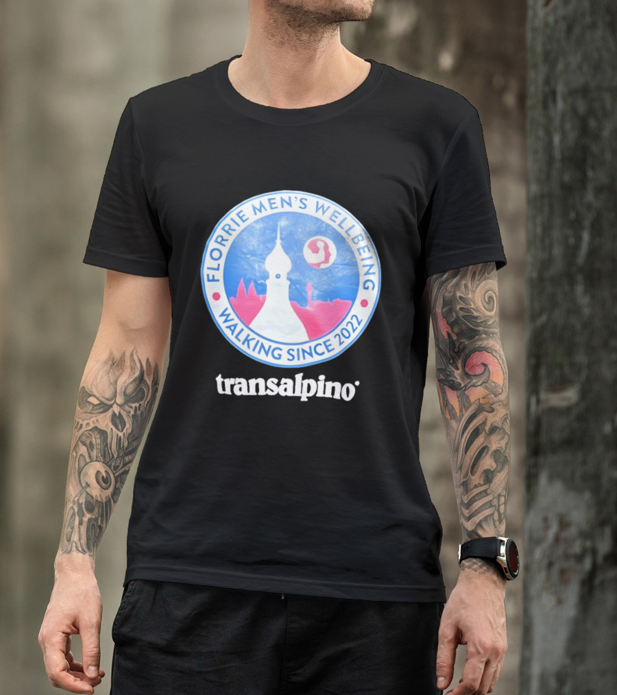 Florrie Men's Wellbeing Walking Since 2022 Transalpino T-Shirt
