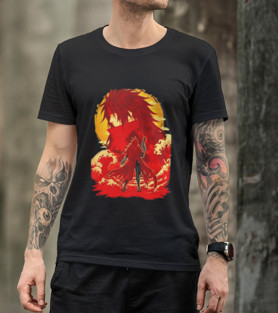 Vincent Valentine Final Fantasy VII Japanese Wave T-Shirt