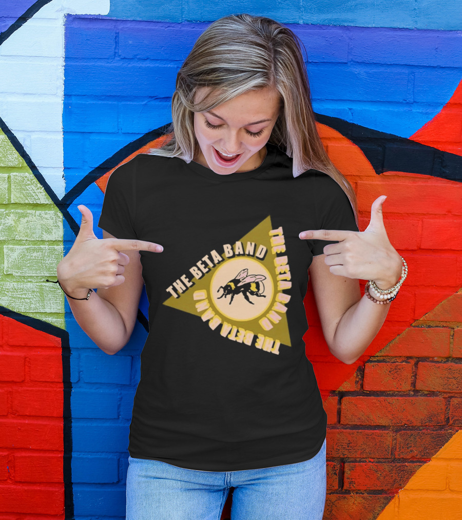 The Beta Band Triangle Honeybee Session T-Shirt