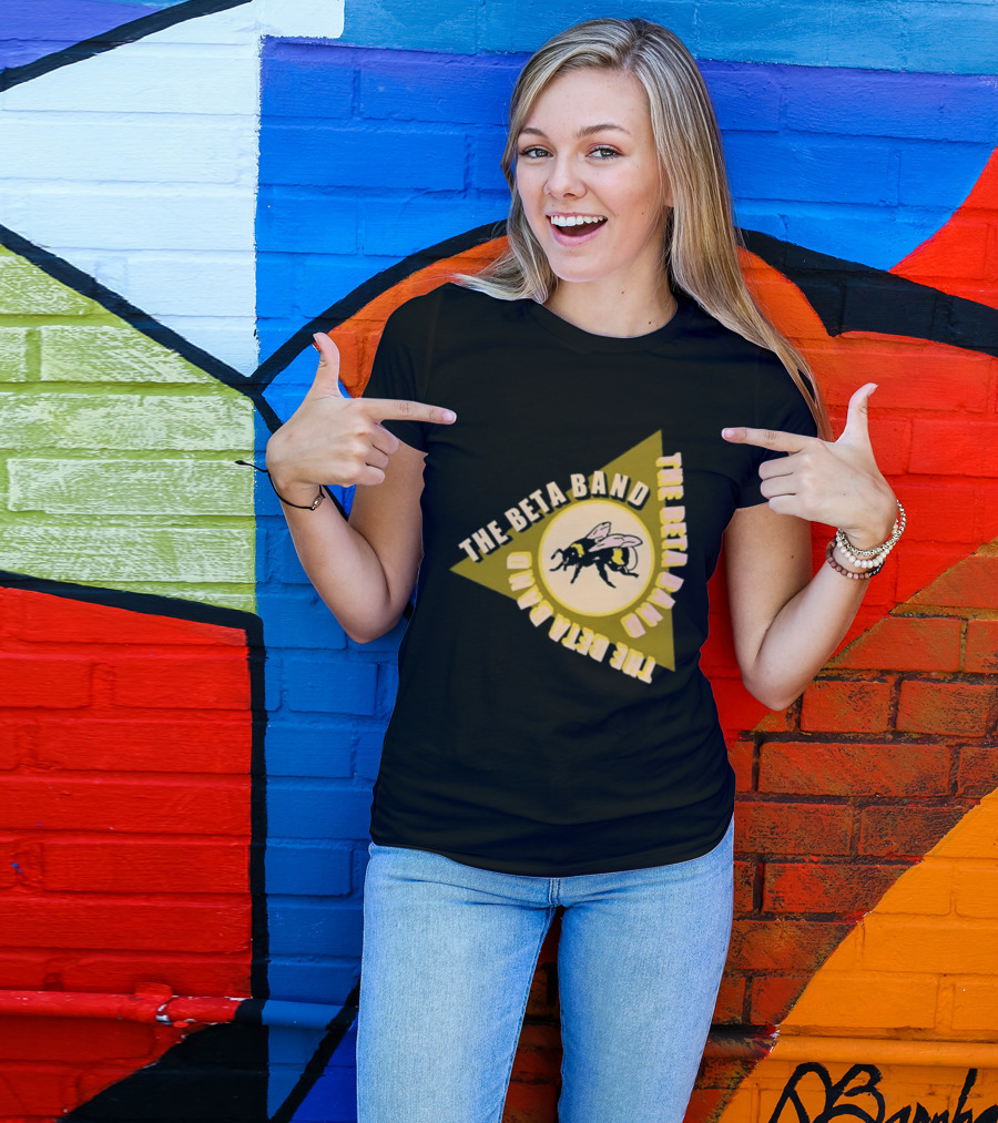 The Beta Band Triangle Honeybee Session T-Shirt
