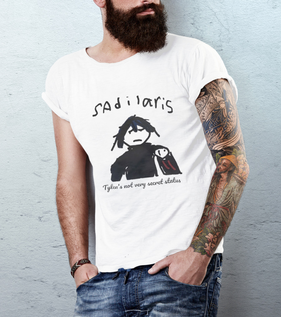 Sadilaris Tylen's Not Very Secret Status Character Concept T-Shirt