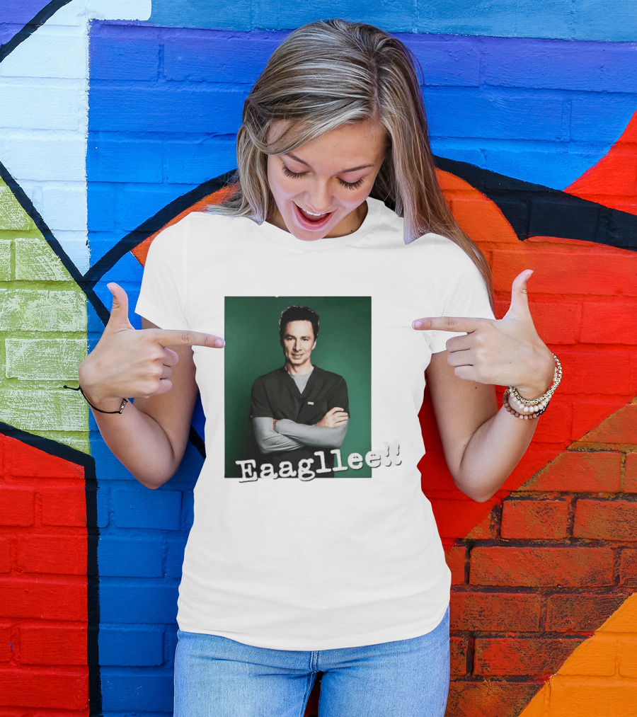 Eaagllee Scrubs Featured Actor T-Shirt