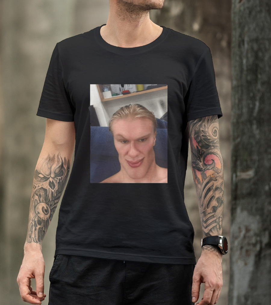Erling Haaland Mewing 2026 T-Shirt