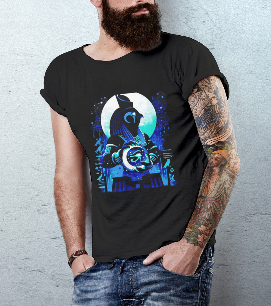 Eye Of Horus Egyptian Moon God Mythology Symbolism T-Shirt