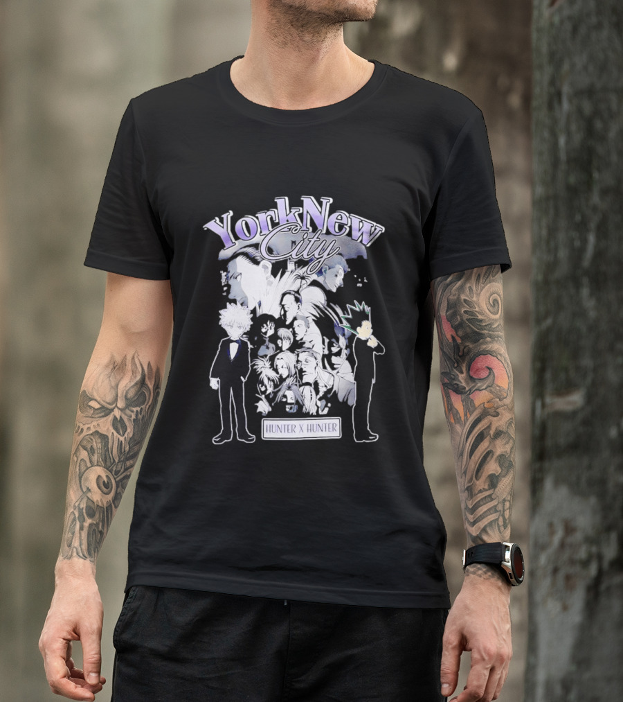 YorkNew City Hunter X Hunter Anime Characters Collection T-Shirt