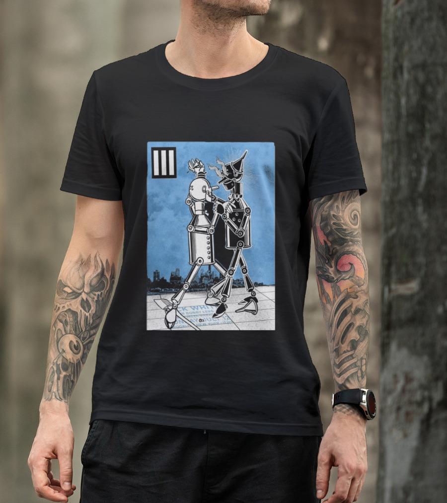 Jack White Brooklyn Paramount July 12 2026 Dancing Robots T-Shirt