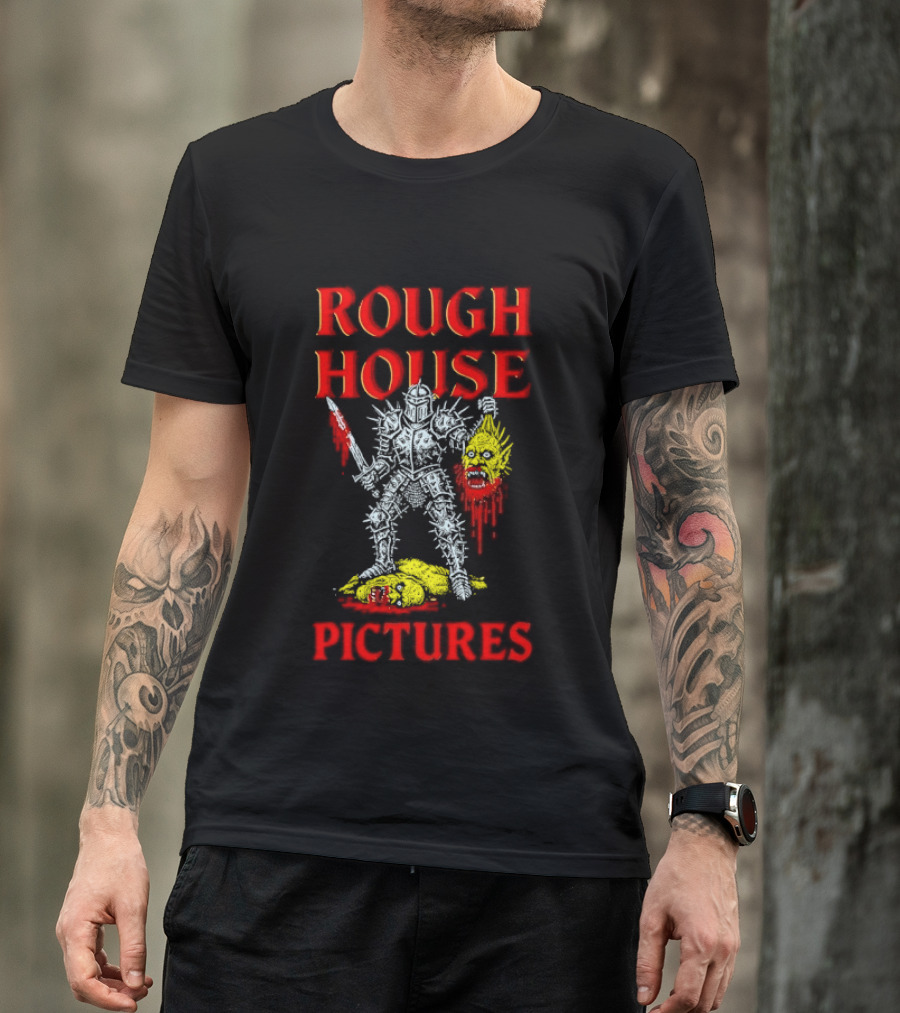 Rough House Pictures Knight Holding Severed Head T-Shirt