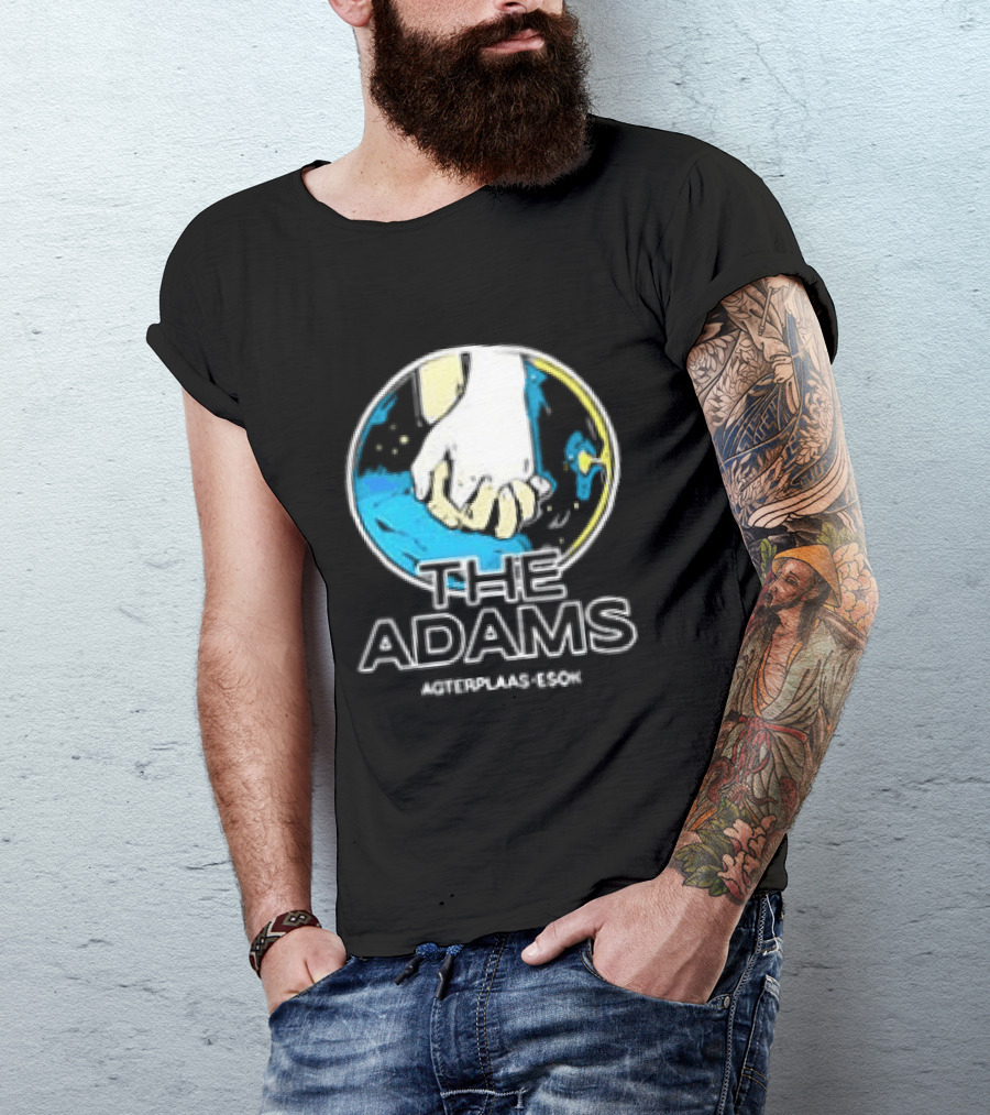 The Adams Agterplaas Esok Cosmic Handshake Global Unity T-Shirt