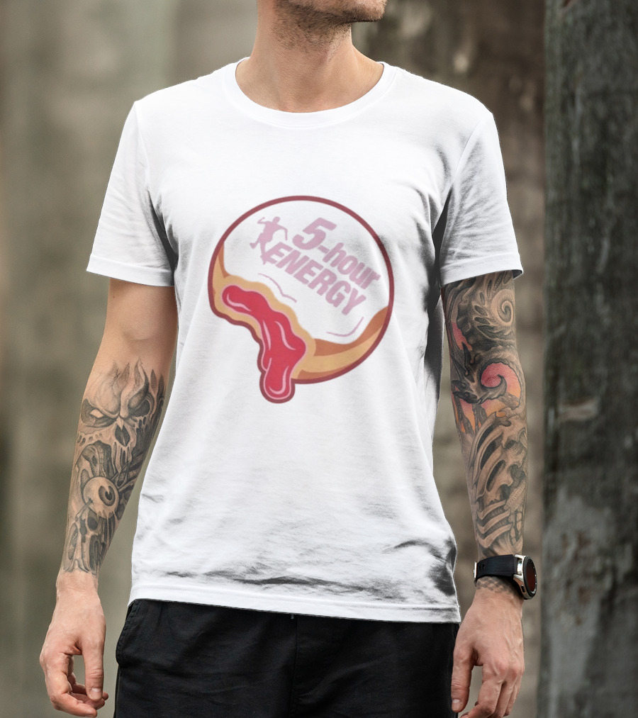 5 Hour Energy Jelly Donut T-Shirt