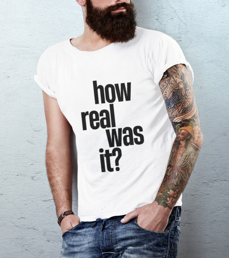 Asha Banks UK How Real Was It T-Shirt