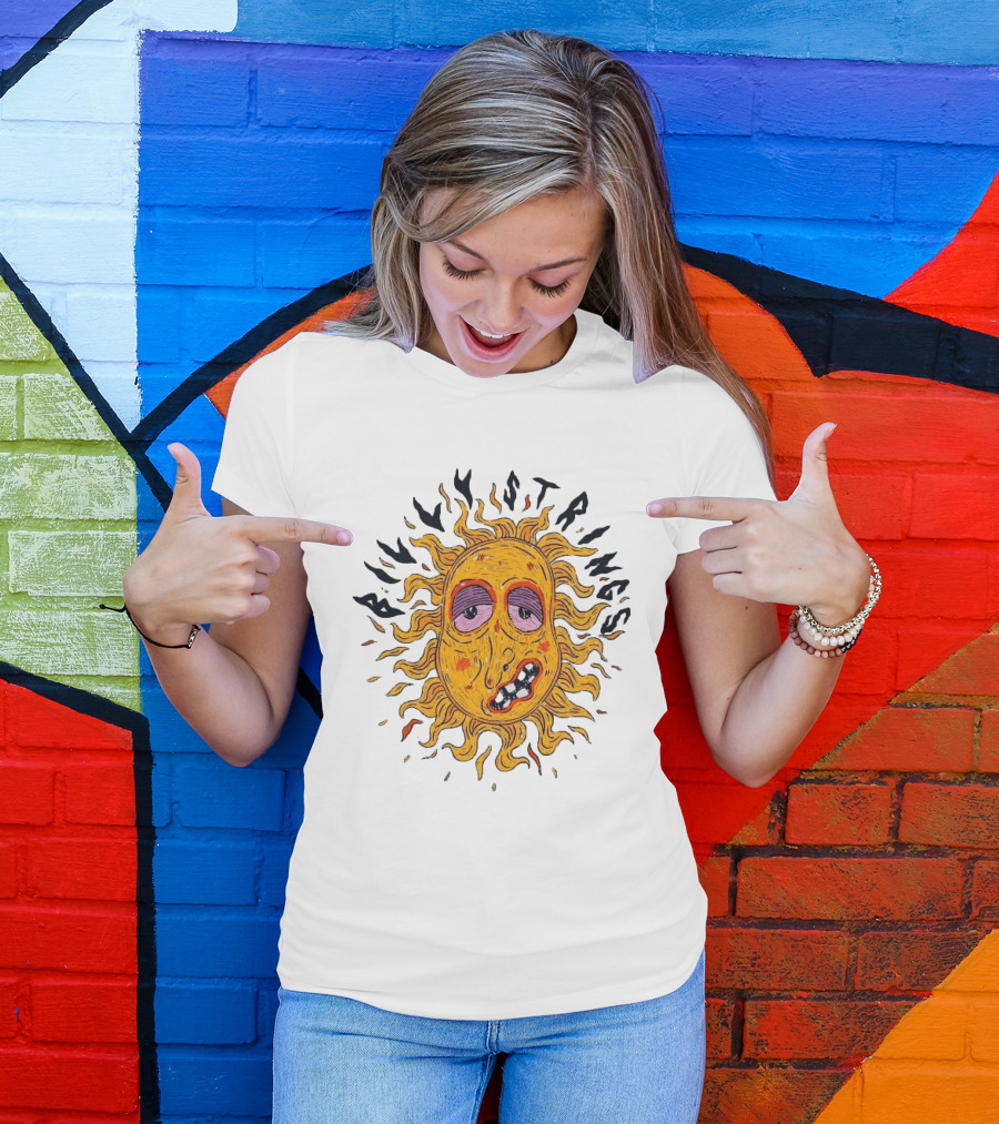 Billy Strings Sun Face Psychedelic Sunburst T-Shirt