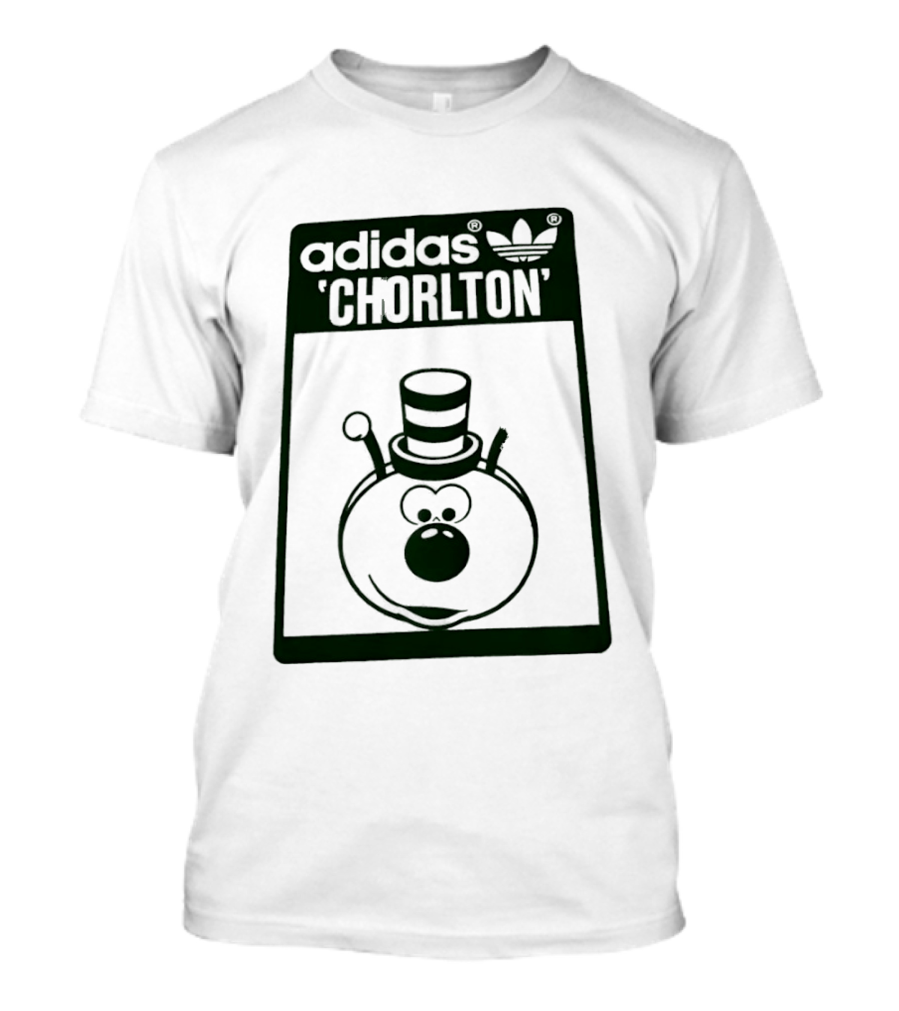 Adidas Chorlton Cartoon Character With Trefoil Top Hat T-Shirt
