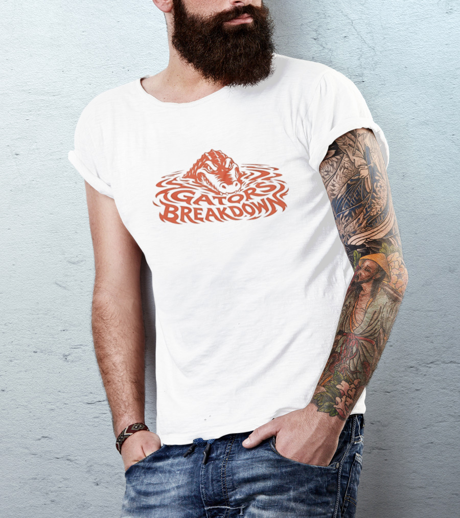 Florida Gators Breakdown Iconic Gator Head T-Shirt