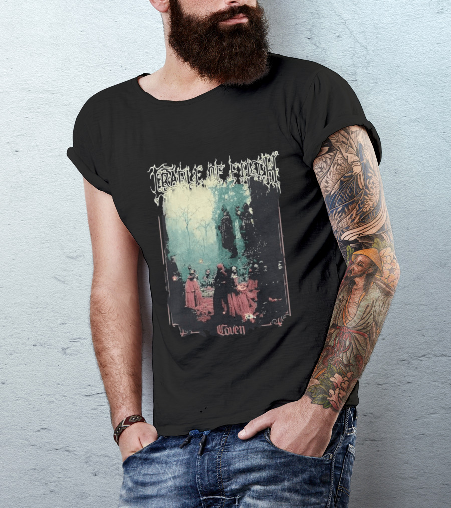 Cradle Of Filth Coven Gothic Gathering Under Moonlit Trees T-Shirt