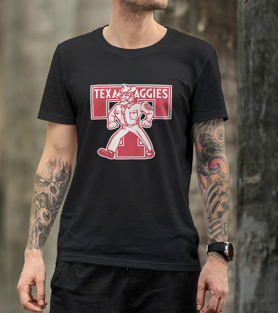 Texas Aggies Reveille Station Old Sarge AMT T-Shirt