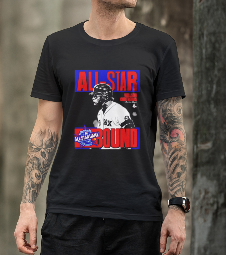 All Star Bound 2024 Willson Contreras Texas American League T-Shirt