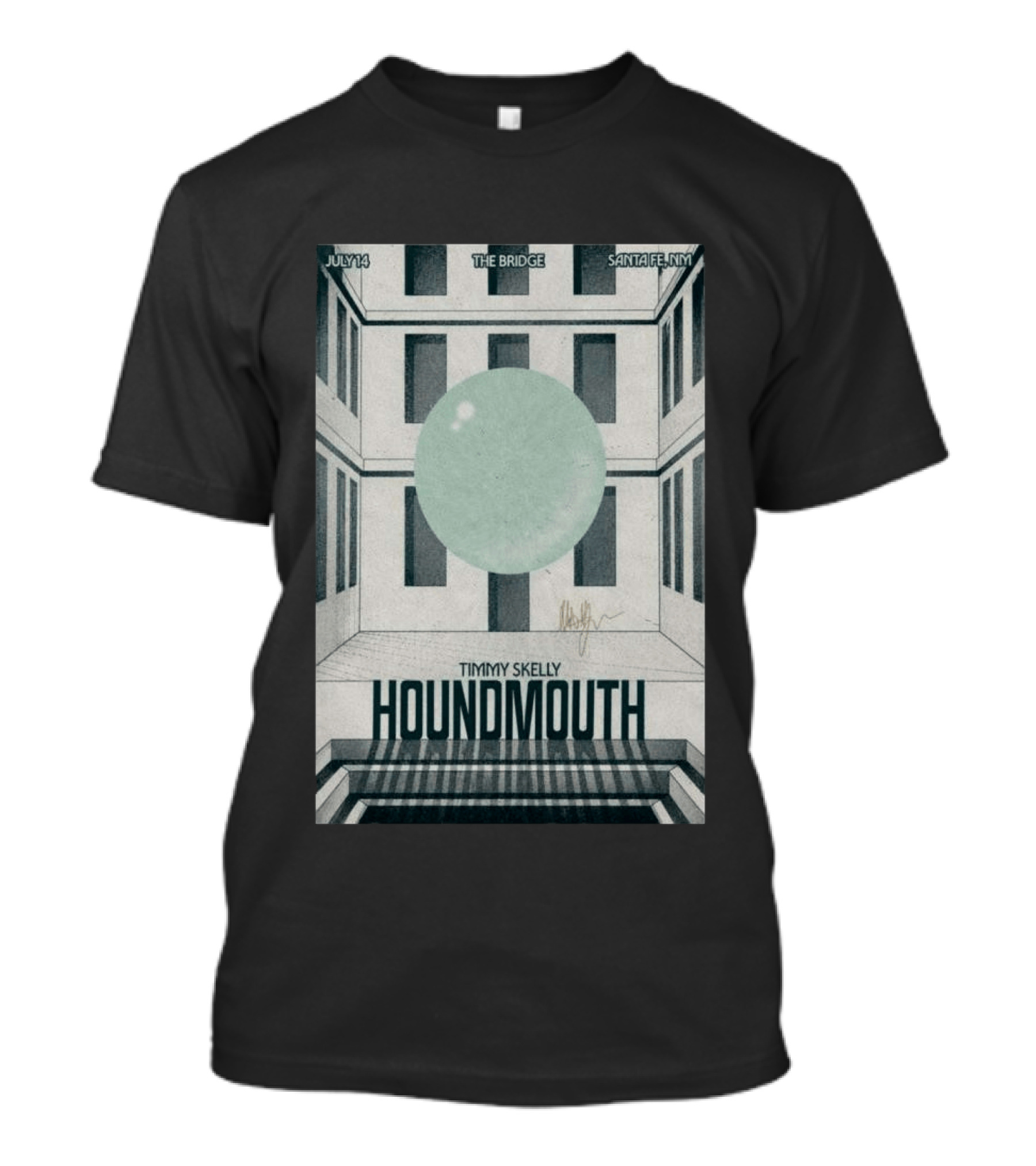 Houndmouth Timmy Skelly The Bridge Santa Fe NM July 14 2026 T-Shirt