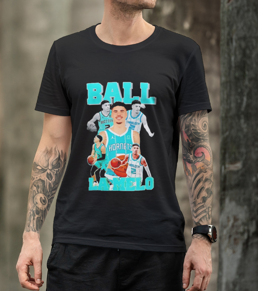 LaMelo Ball Hornets Buzz City Charlotte NBA T-Shirt