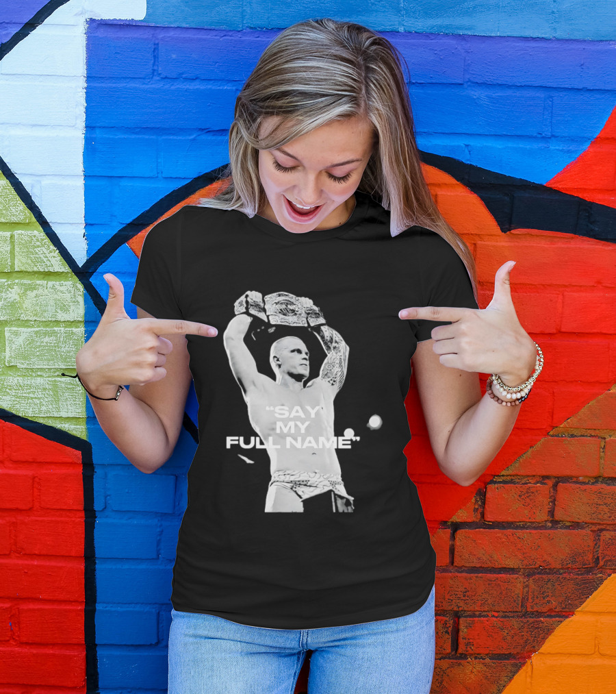 Ilja Dragunov WWE Say My Full Name Wrestling Champion T-Shirt