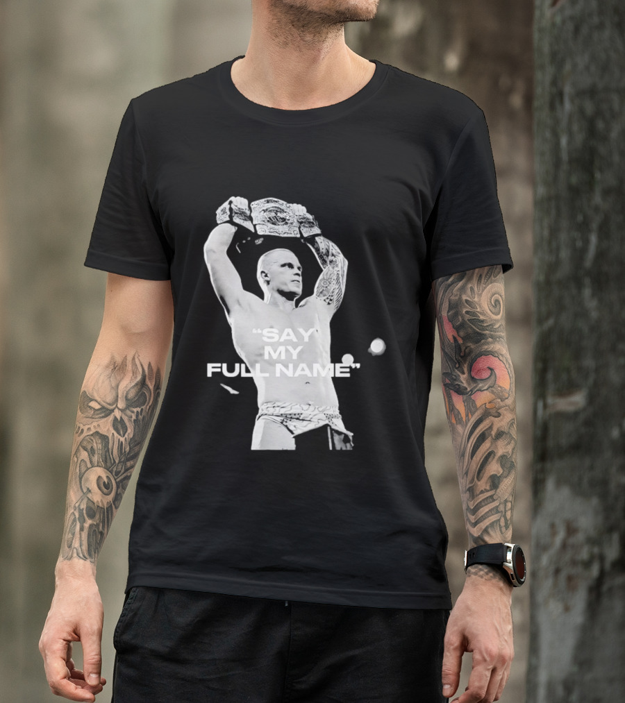 Ilja Dragunov WWE Say My Full Name Wrestling Champion T-Shirt